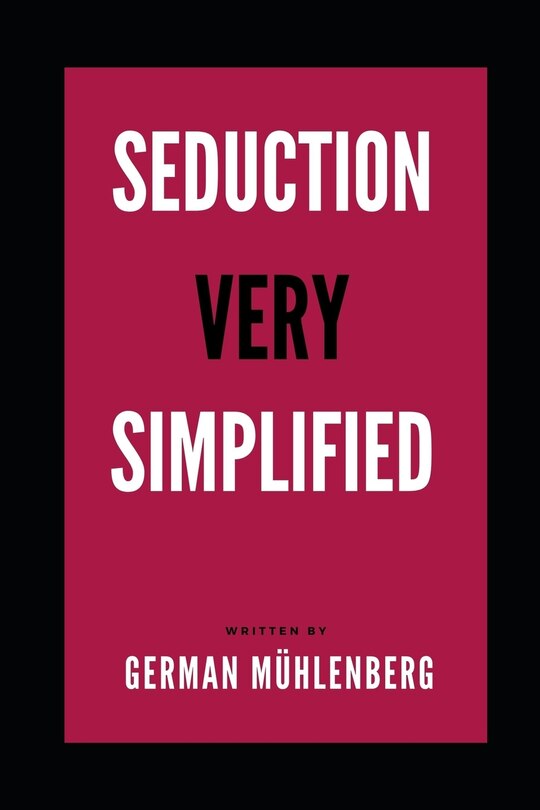 Couverture_Seduction Very Simplfied
