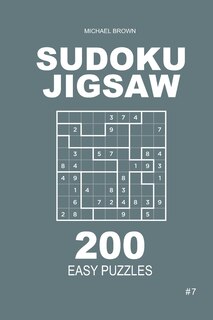 Front cover_Sudoku Jigsaw - 200 Easy Puzzles 9x9 (Volume 7)
