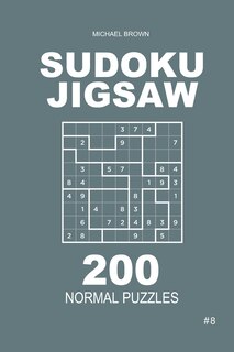 Front cover_Sudoku Jigsaw - 200 Normal Puzzles 9x9 (Volume 8)