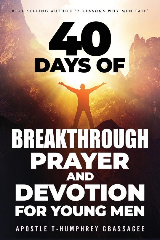 Front cover_40 days of Breakthrough Prayer and Devotion for Young Men