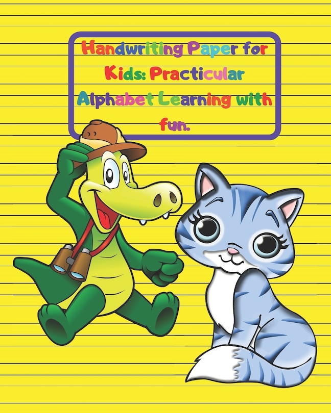 Front cover_Handwriting Paper for Kids