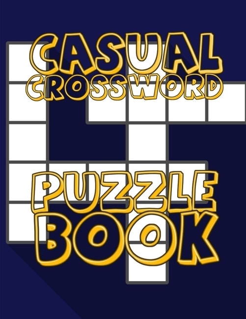 Front cover_Casual Crossword Puzzle Book