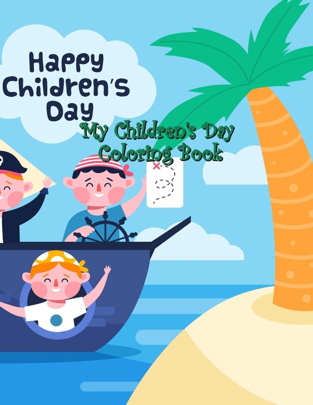 Front cover_My Children's Day Coloring Book