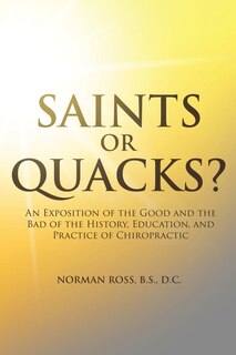Front cover_Saints or Quacks?