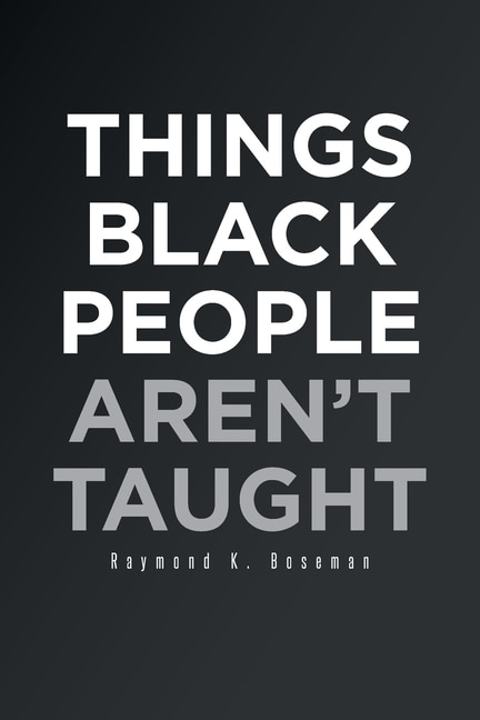 Front cover_Things Black People Aren't Taught
