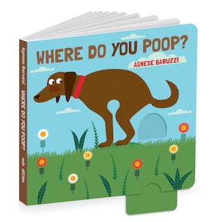 Front cover_Where Do You Poop? A potty training board book