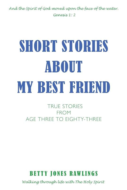 Couverture_Short Stories about My Best Friend