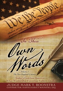 Couverture_In Their Own Words, Volume 1, The New England Colonies