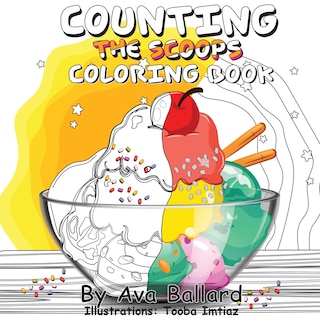 Front cover_Counting The Scoops - Coloring Book