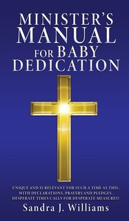 Front cover_Minister's Manual for Baby Dedication