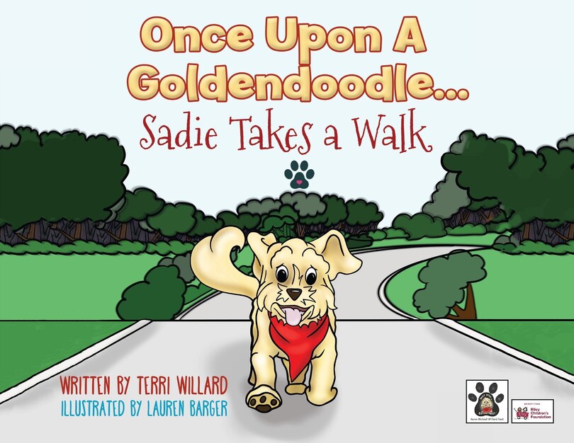 Front cover_Once Upon a Goldendoodle...Sadie Takes A Walk