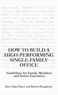 Front cover_How to Build a High-Performing Single-Family Office