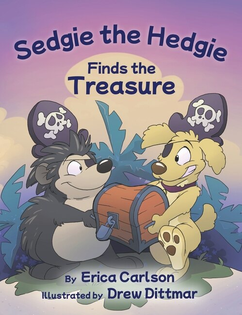 Couverture_Sedgie the Hedgie Finds the Treasure
