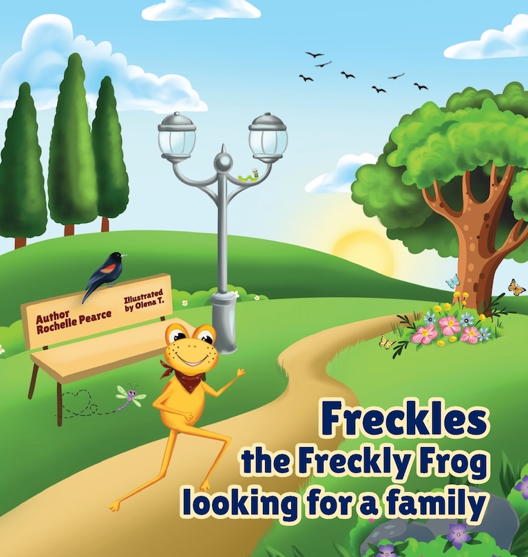 Front cover_Freckles the Freckly Frog Looking for a Family
