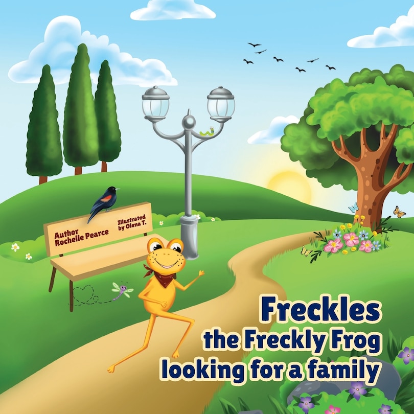 Front cover_Freckles the Freckly Frog Looking for a Family