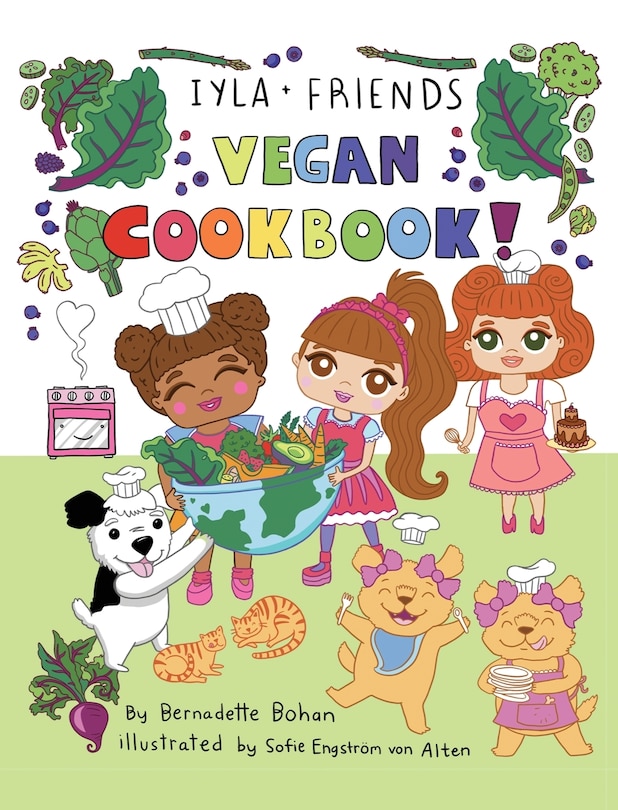 Front cover_Iyla and Friends Vegan Cookbook