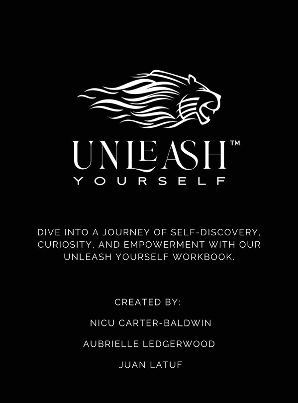 Front cover_Unleash Yourself Self-Discovery Workbook
