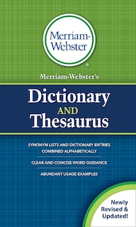 Front cover_Merriam-Webster's Dictionary and Thesaurus
