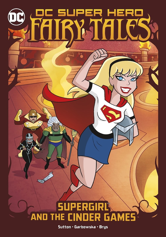 Front cover_Supergirl and the Cinder Games