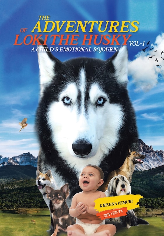 Front cover_The Adventures Of Loki - The Husky