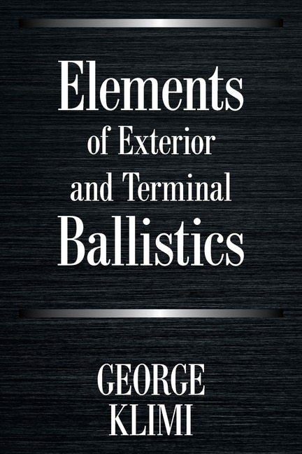 Couverture_Elements of Exterior and Terminal Ballistics