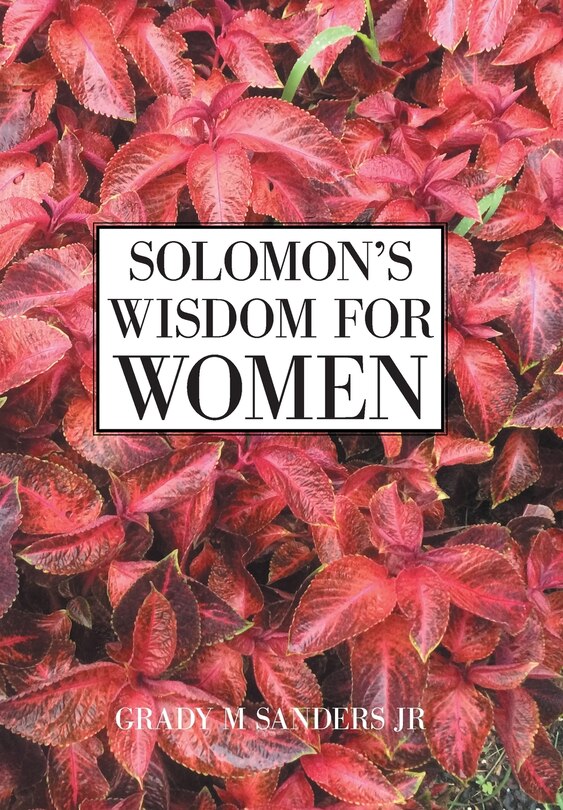 Front cover_Solomon's Wisdom For Women