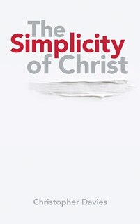 Couverture_The Simplicity Of Christ