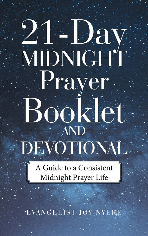 Front cover_21-day Midnight Prayer Booklet And Devotional