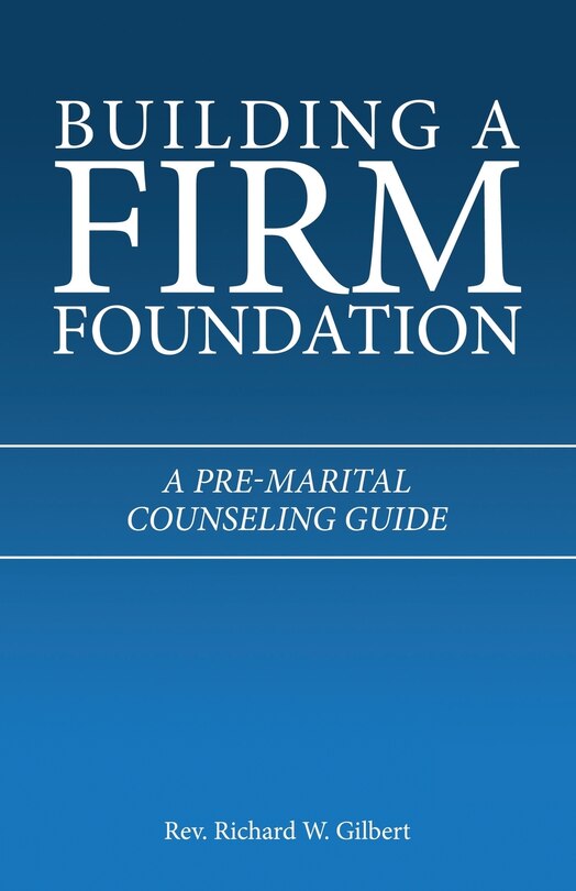 Front cover_Building a Firm Foundation