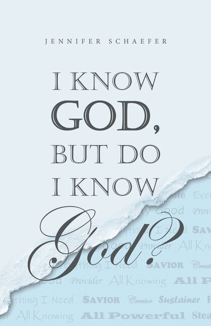 Front cover_I Know God, but Do I Know God?