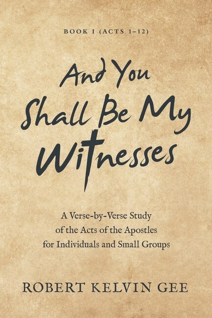 Front cover_And You Shall Be My Witnesses