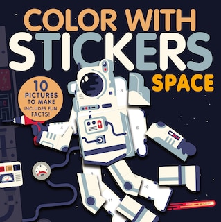 Front cover_Color With Stickers: Space