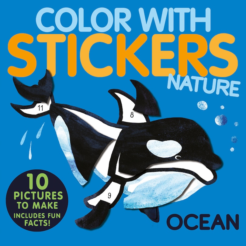 Front cover_Color With Stickers: Ocean