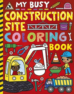Front cover_My Busy Construction Coloring Book