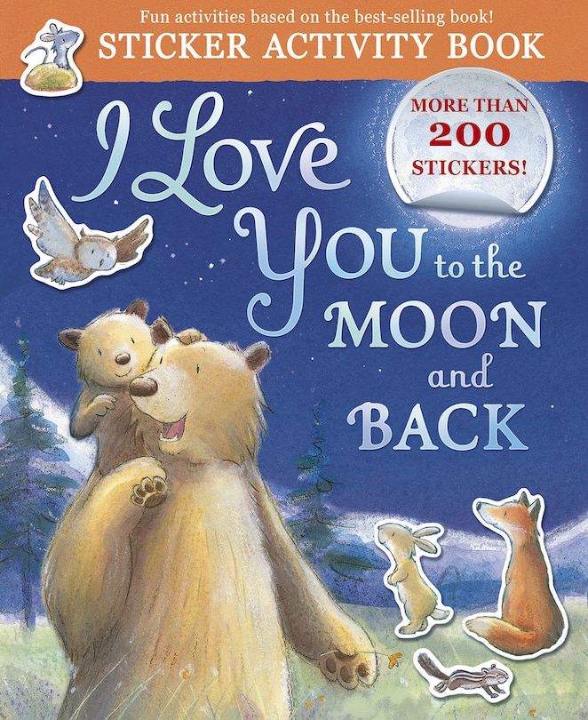 Couverture_I Love You to the Moon and Back Sticker Activity