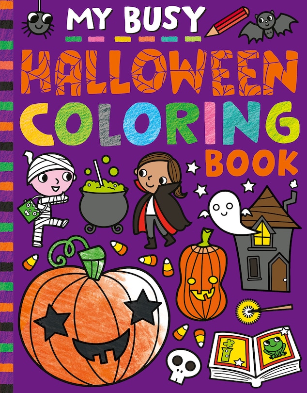 Front cover_My Busy Halloween Coloring Book