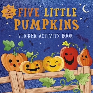 Couverture_Five Little Pumpkins sticker activity book