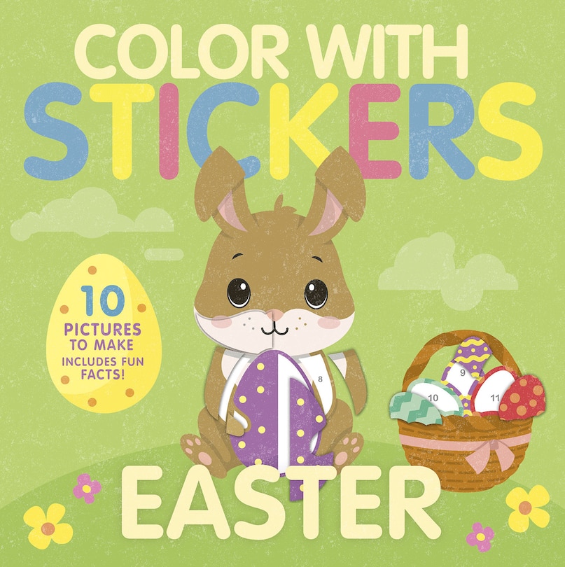 Couverture_Color With Stickers: Easter