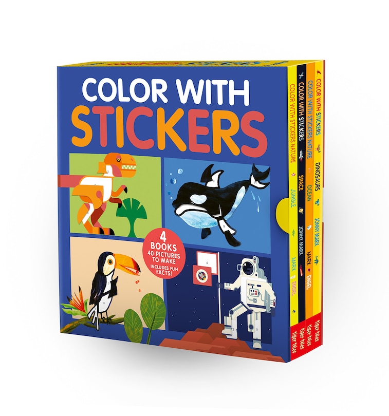 Couverture_Color with Stickers 4-Book Boxed Set