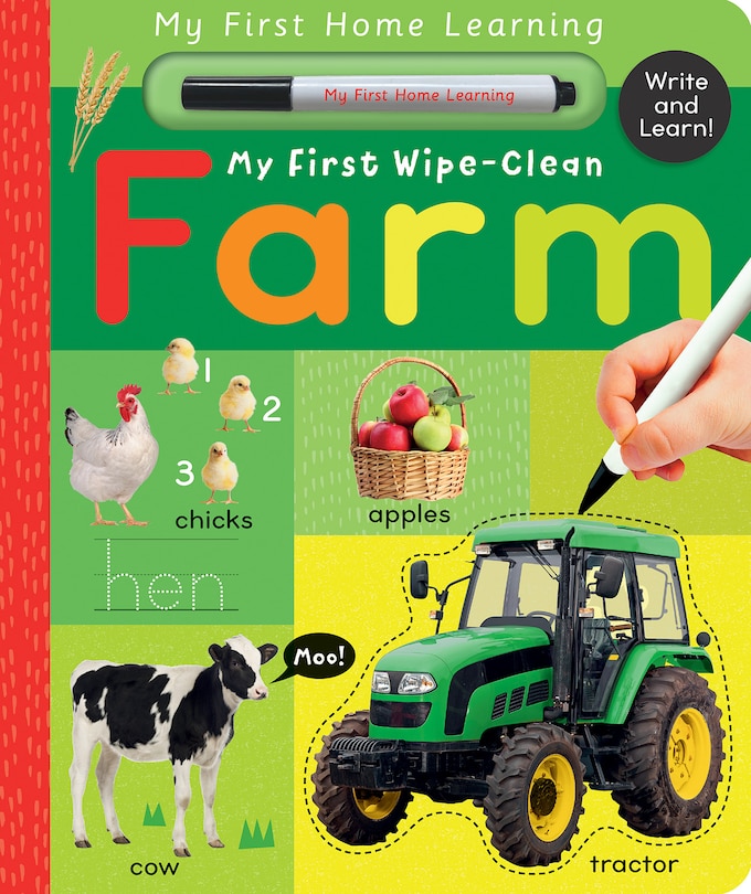 My First Wipe-clean Farm: Write And Learn!