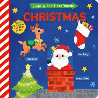 Couverture_Christmas: Slide and See First Words