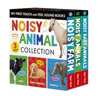 Couverture_Noisy Animal 3-Book Boxed Set: My First Touch and Feel Sound Books