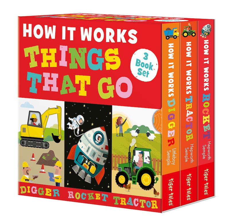 Front cover_How it Works: Things That Go 3-Book Boxed Set