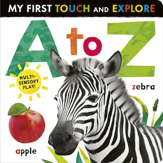 Couverture_A to Z: My First Touch and Explore