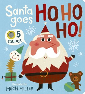 Couverture_Santa Goes Ho Ho Ho! An Interactive Book with 5 Sounds!