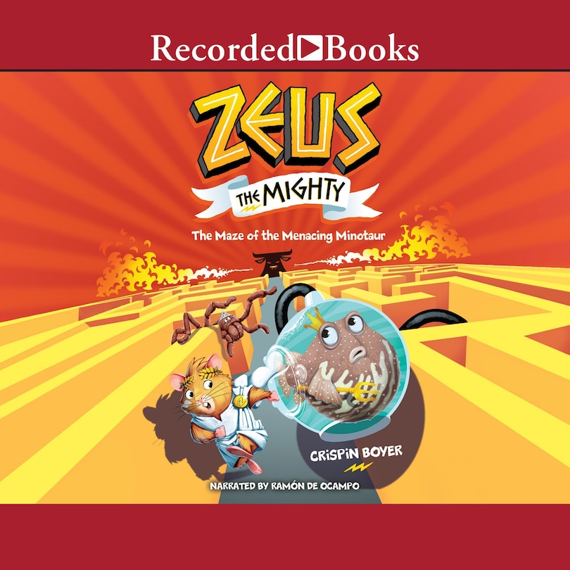 Front cover_Zeus the Mighty: The Maze of the Menacing Minotaur