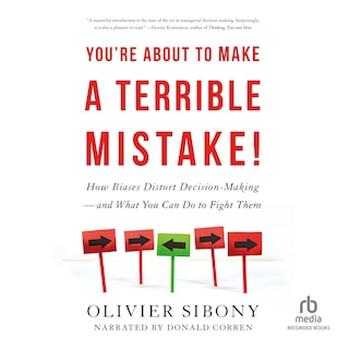 Front cover_You're About to Make a Terrible Mistake