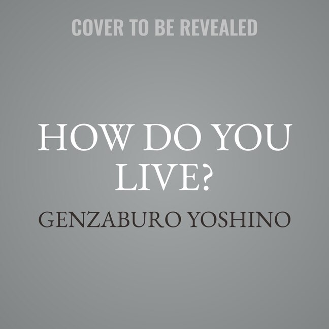 Front cover_How Do You Live?