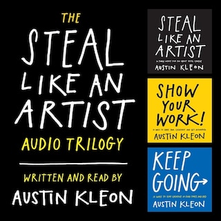 Front cover_The Steal Like An Artist Audio Trilogy
