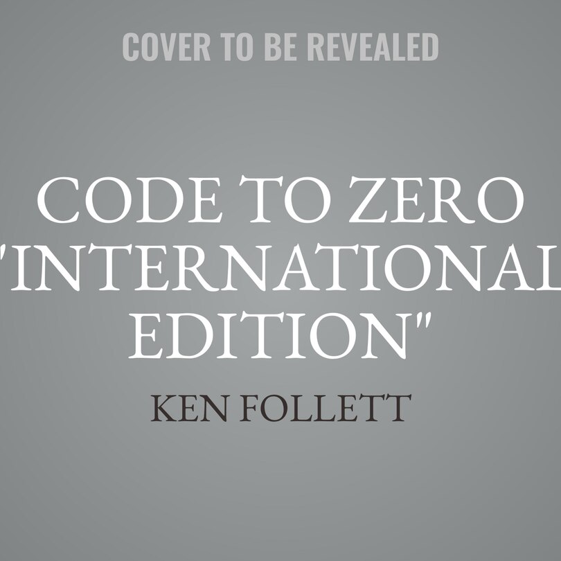 Front cover_Code to Zero International Edition